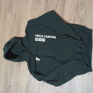 YMCA Camping hoodie, Sz M